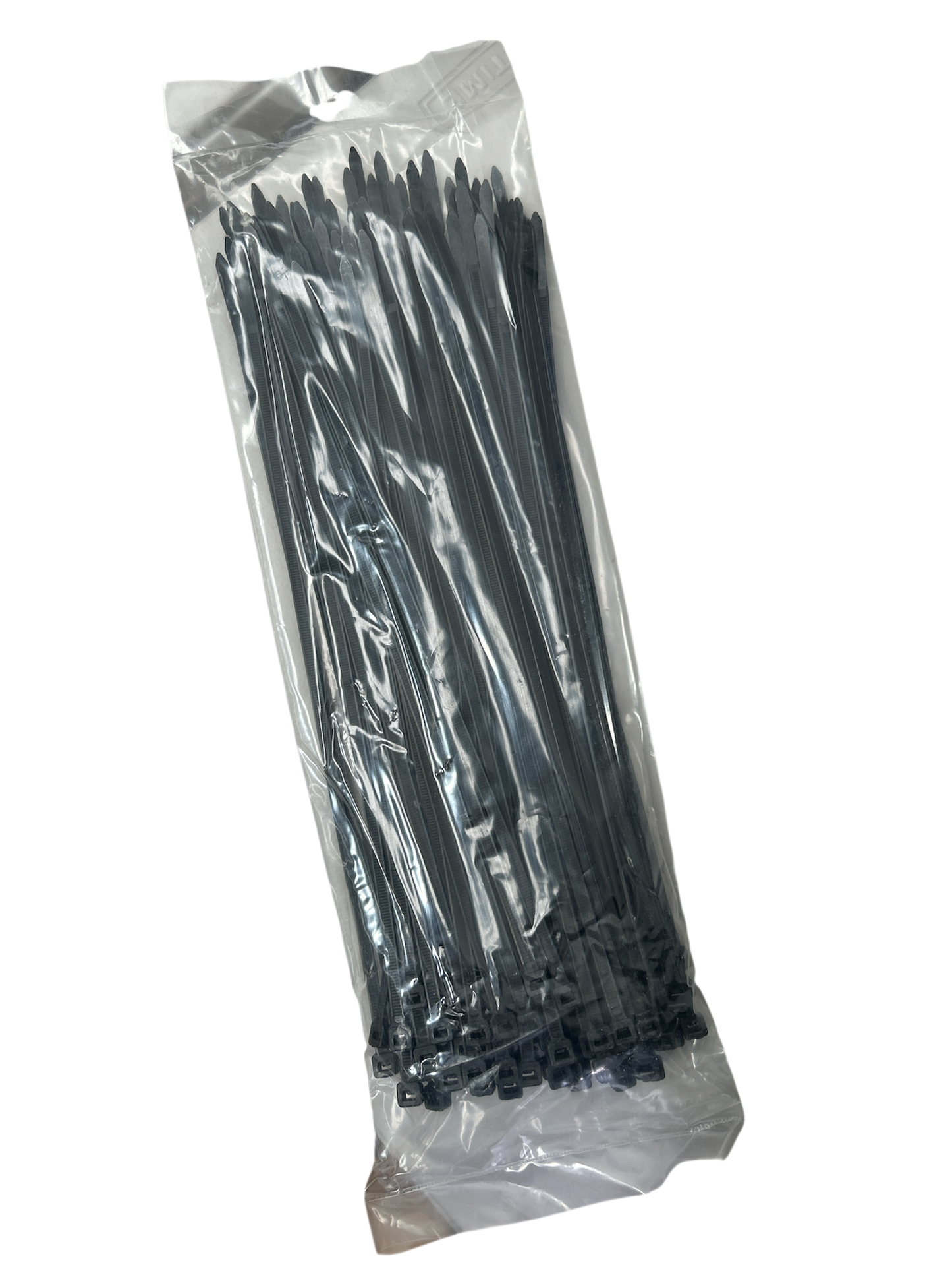 Cable Ties - Black - 4.8mm x 300mm Long - Pack of 100