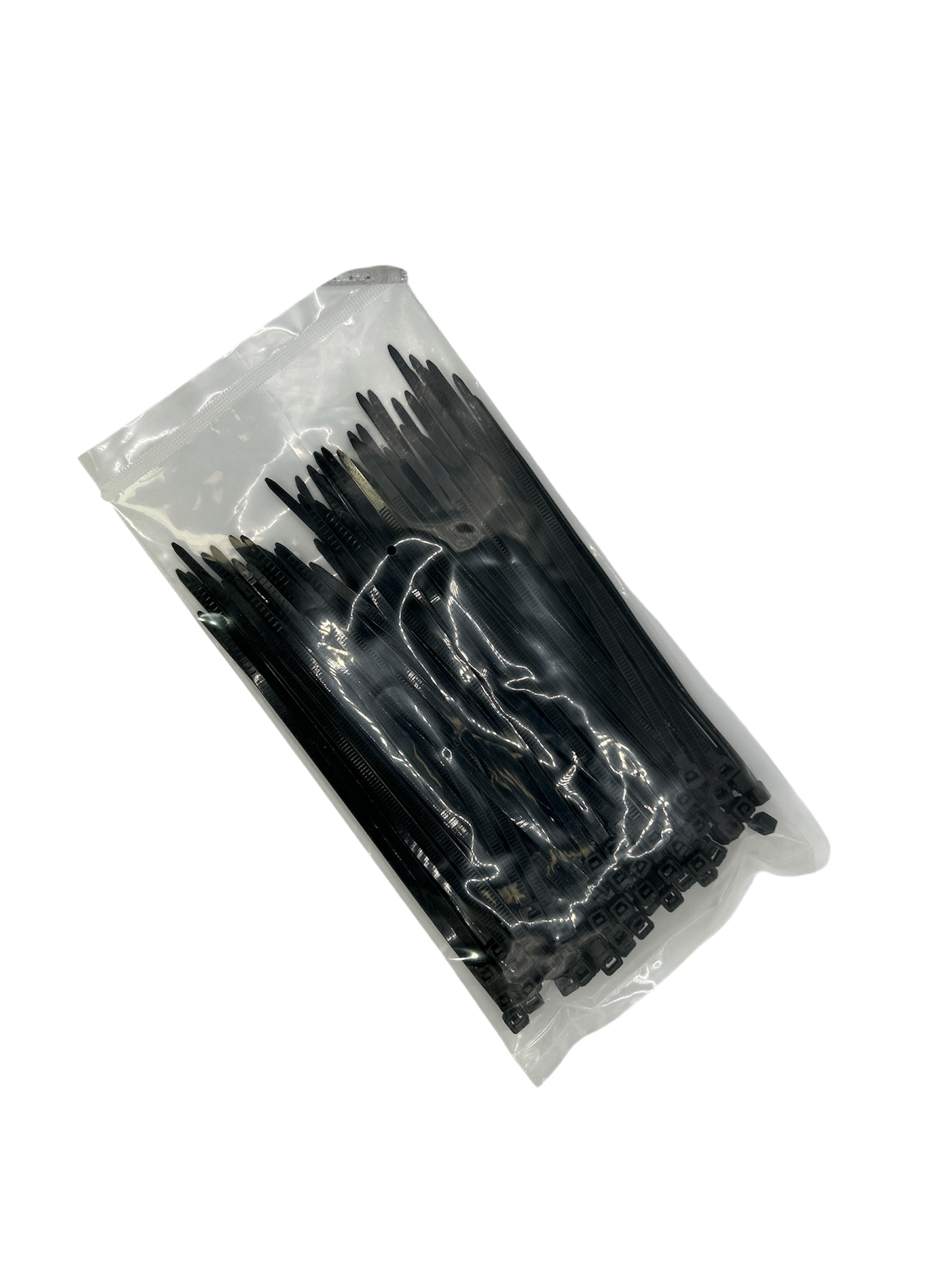 Cable Ties - Black - 4mm x 150mm Long - Pack of 100