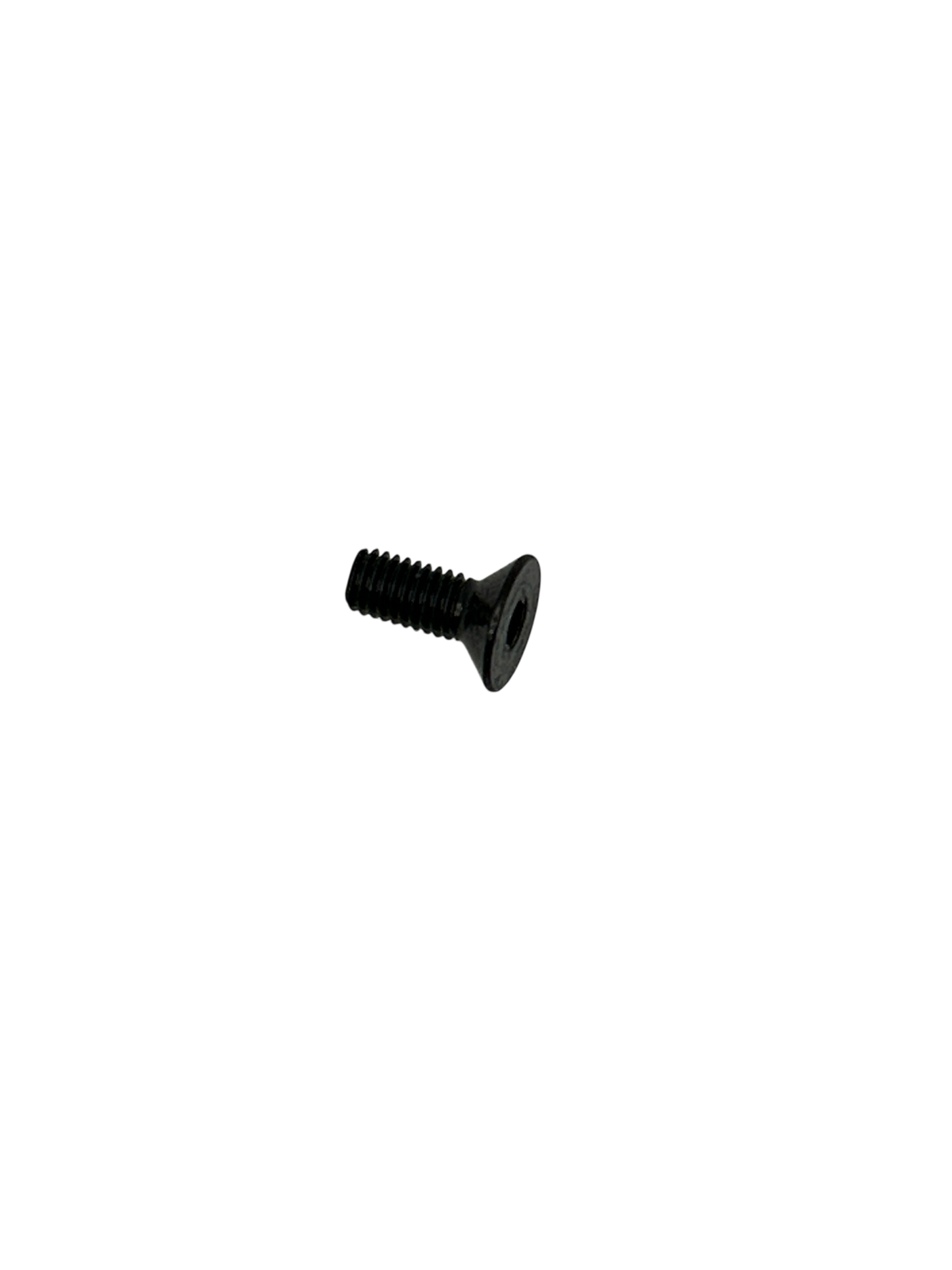 M5 Counter Sunk Bolt - 12mm Thread / 3mm hex - Black