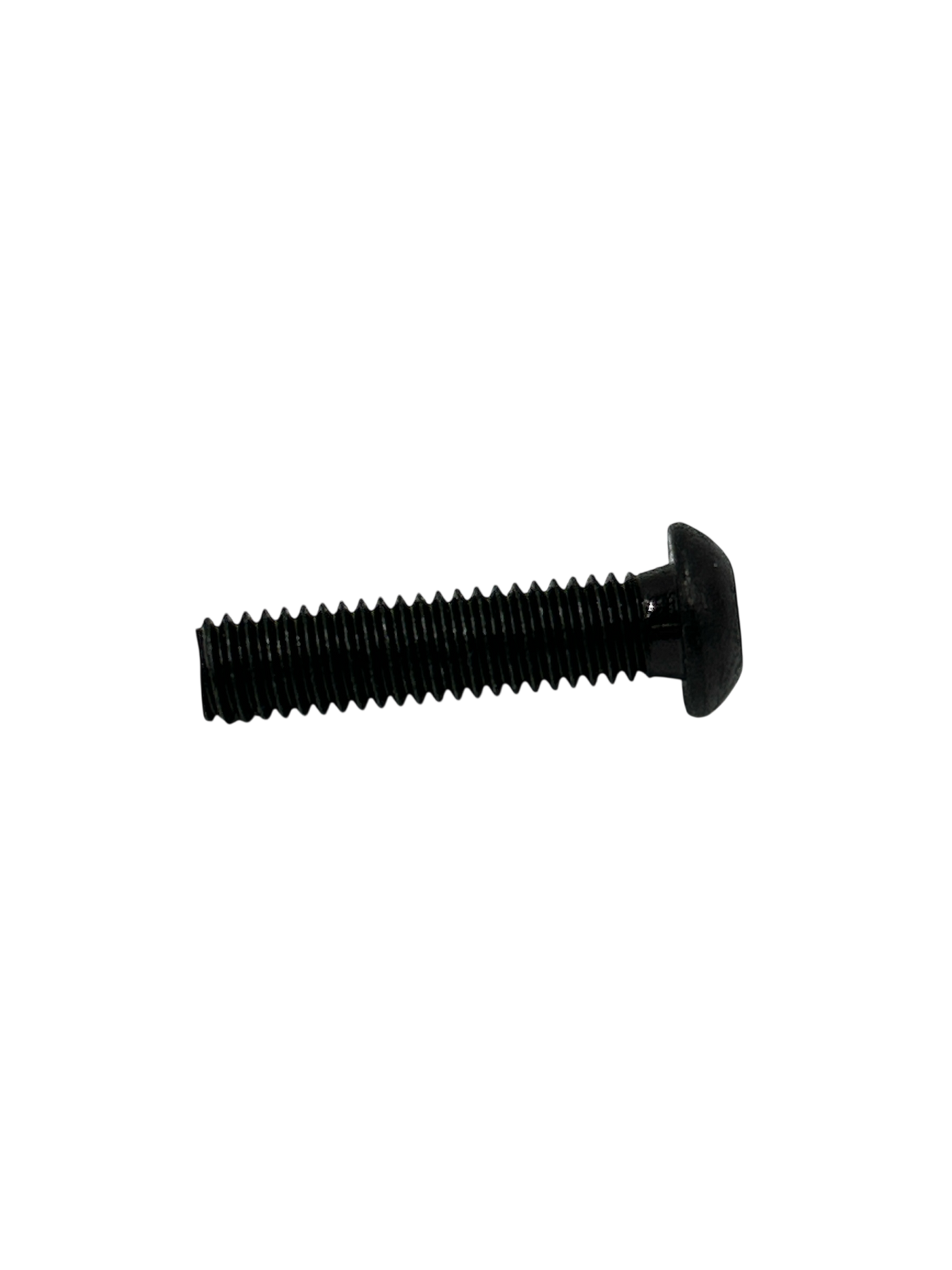 M6 Button Head Bolt - 25mm Length / 4mm hex - Black