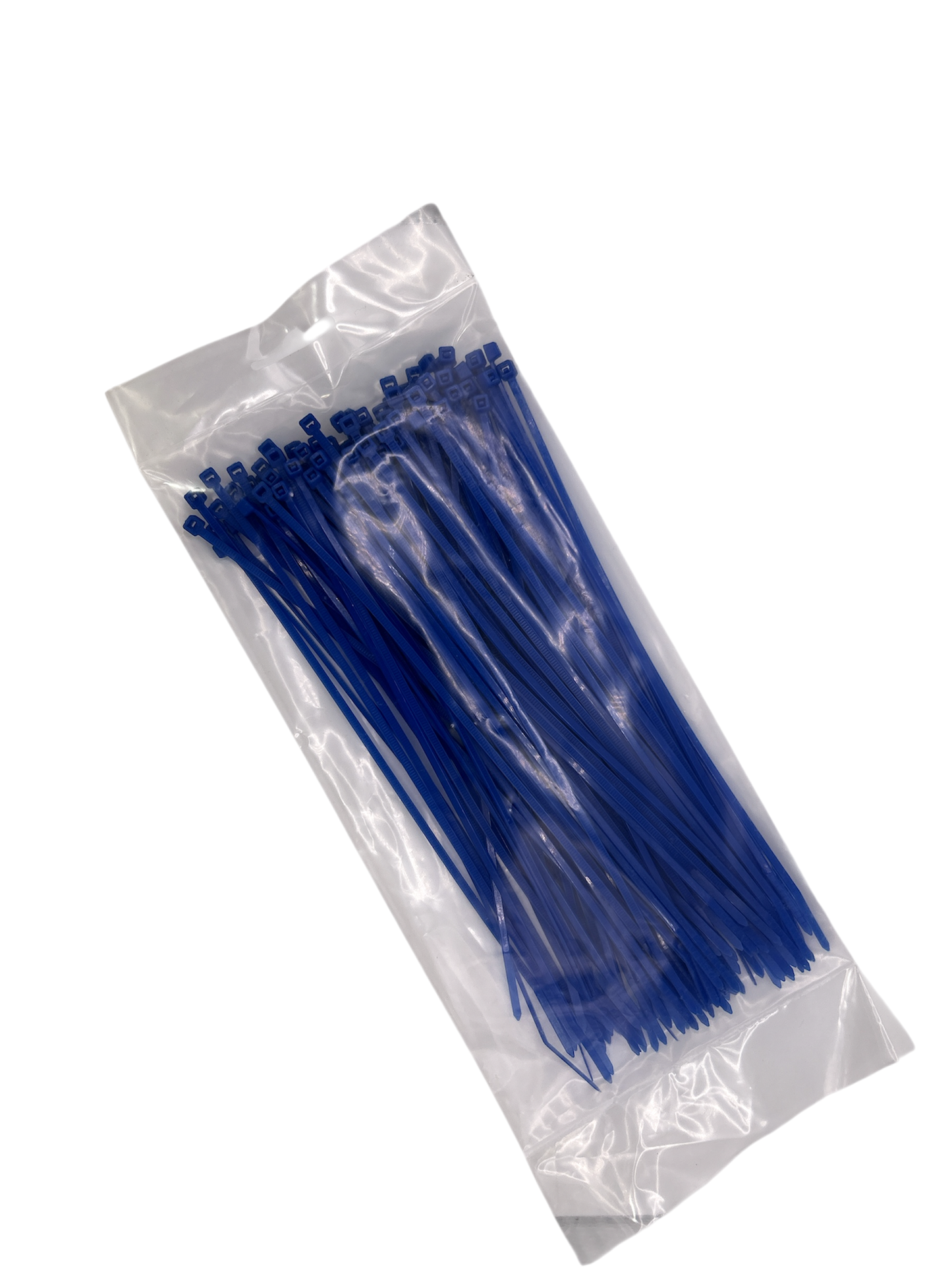Cable Ties - Blue - 2.5mm x 200mm Long - Pack of 100