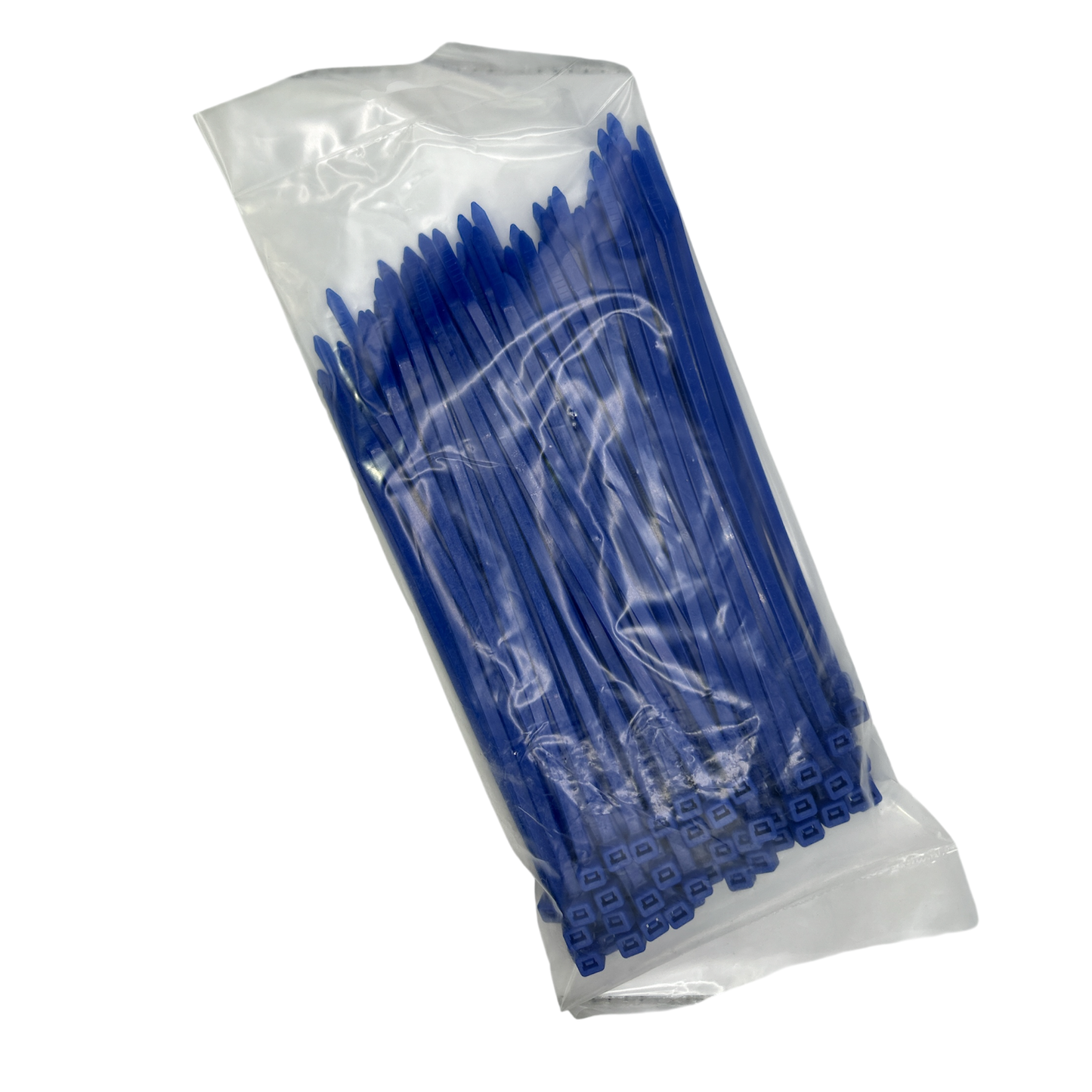 Cable Ties - Blue - 4.8mm x 200mm Long - Pack of 100