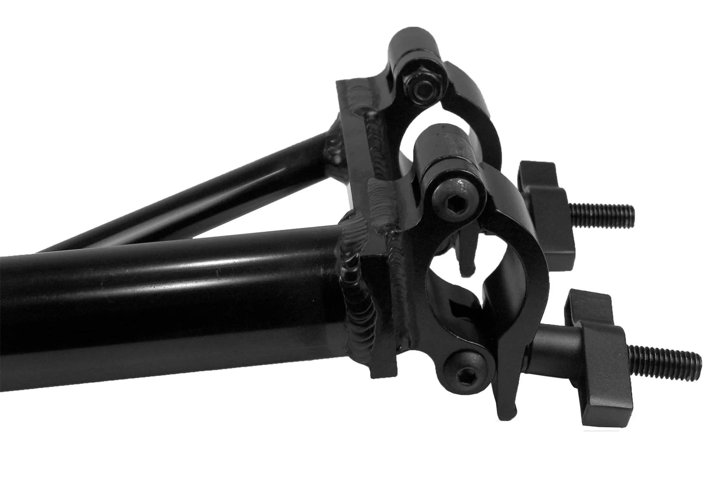 Event Lighting - BOOMARM205B - 0.5m Boom Arm Pole with Double Pipe Clamp (Black)
