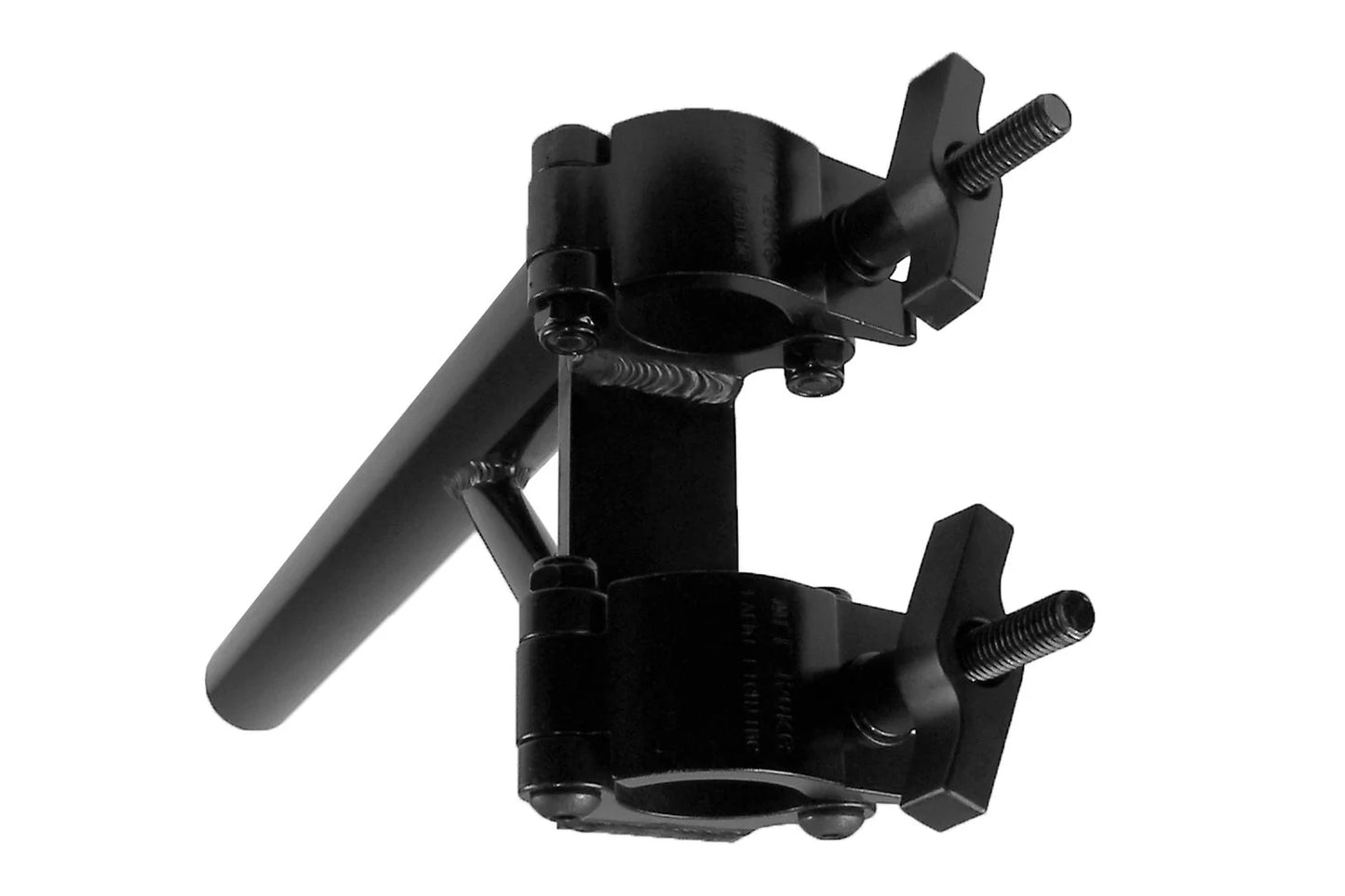 Event Lighting - BOOMARM205B - 0.5m Boom Arm Pole with Double Pipe Clamp (Black)