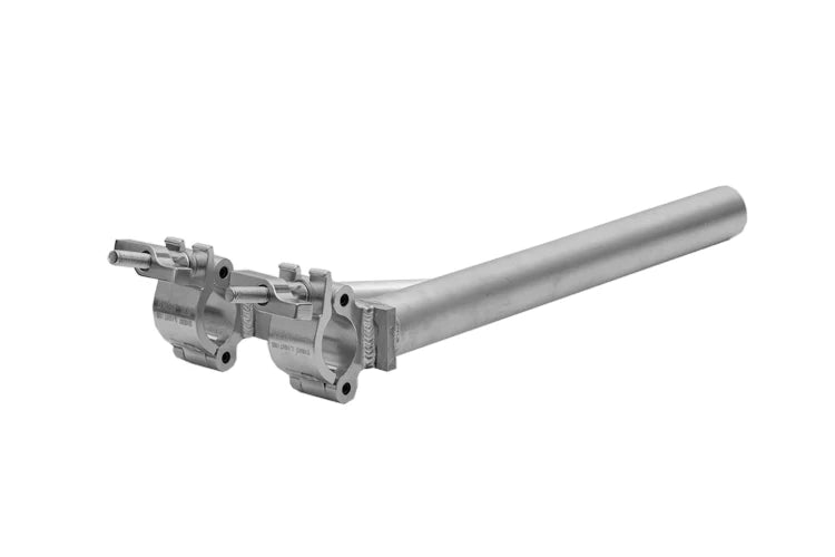 Event Lighting - BOOMARM205 - 0.5m Boom Arm Pole with Double Pipe Clamp