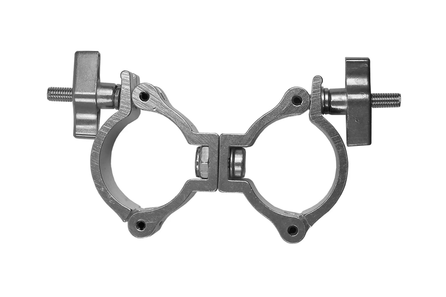 Event Lighting - CLAMPDP50LS - Aluminium Double Swivel Pipe Clamp (Suits 46-51mm) - Silver
