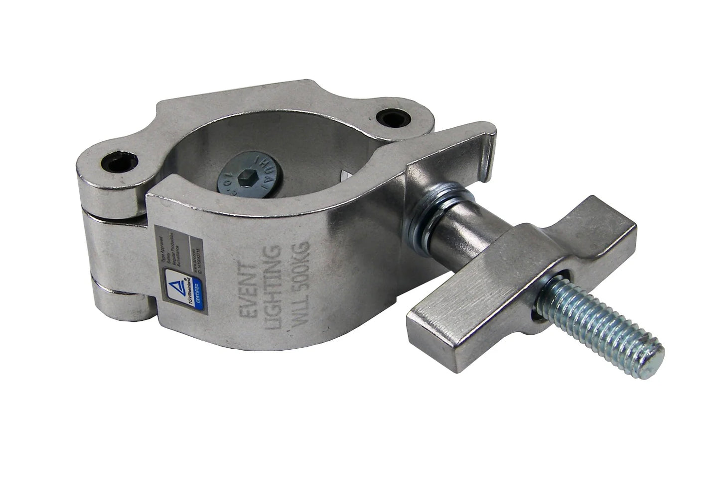 Event Lighting - CLAMPP60S - Aluminium Pipe Clamp (Suits 58-61mm) - Silver