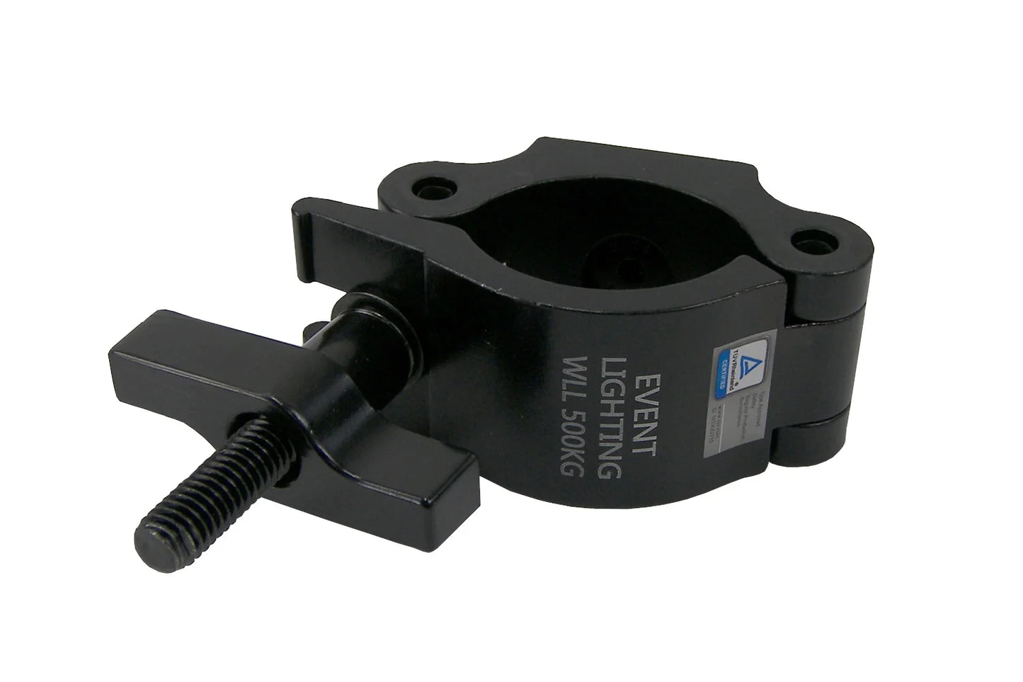 Event Lighting - CLAMPP60 - Aluminium Pipe Clamp (Suits 58-61mm) - Black