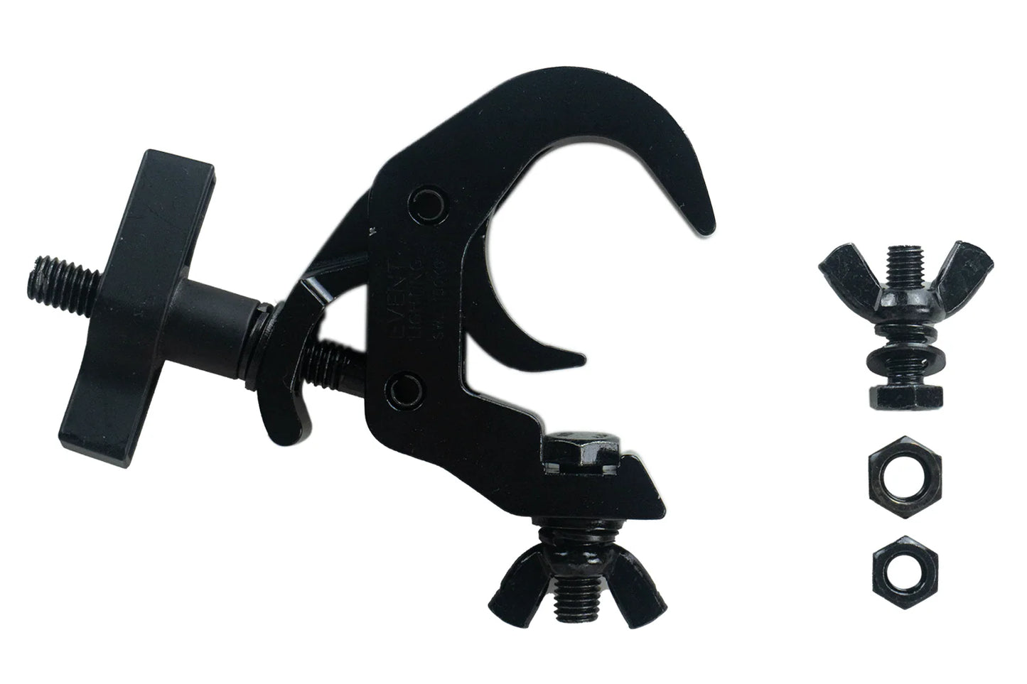 Event Lighting - CLAMPT50 - Aluminium Trigger Clamp (Suits 38-51mm) - Black