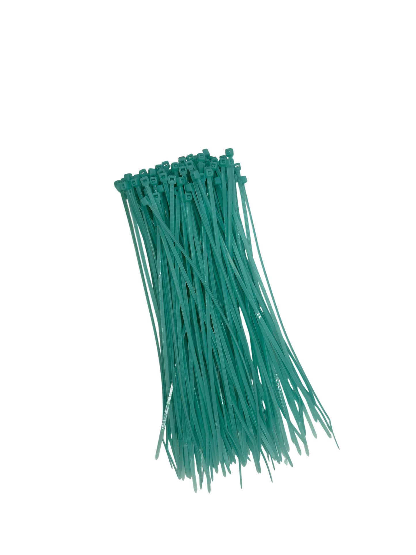 Cable Ties - Cyan - 2.5mm x 200mm Long - Pack of 100