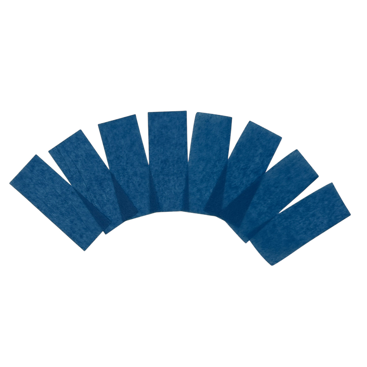 Flutter Paper - Flame Proof & Colourfast - 5cm x 1.5cm Rectangles - Dark Blue - 1kg Bag