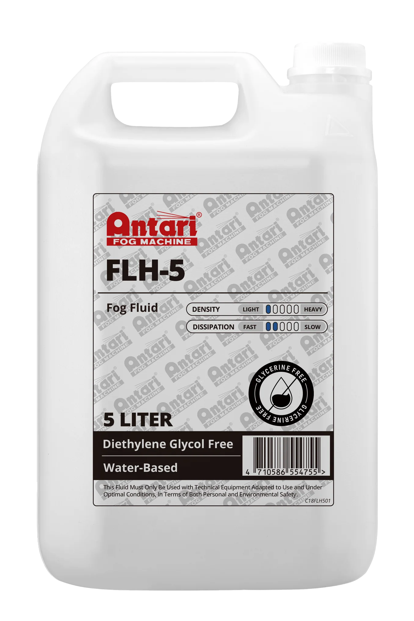 Antari - FLH5 - Antari Heavy Density and Long Hang Time Liquid - 5 Litres
