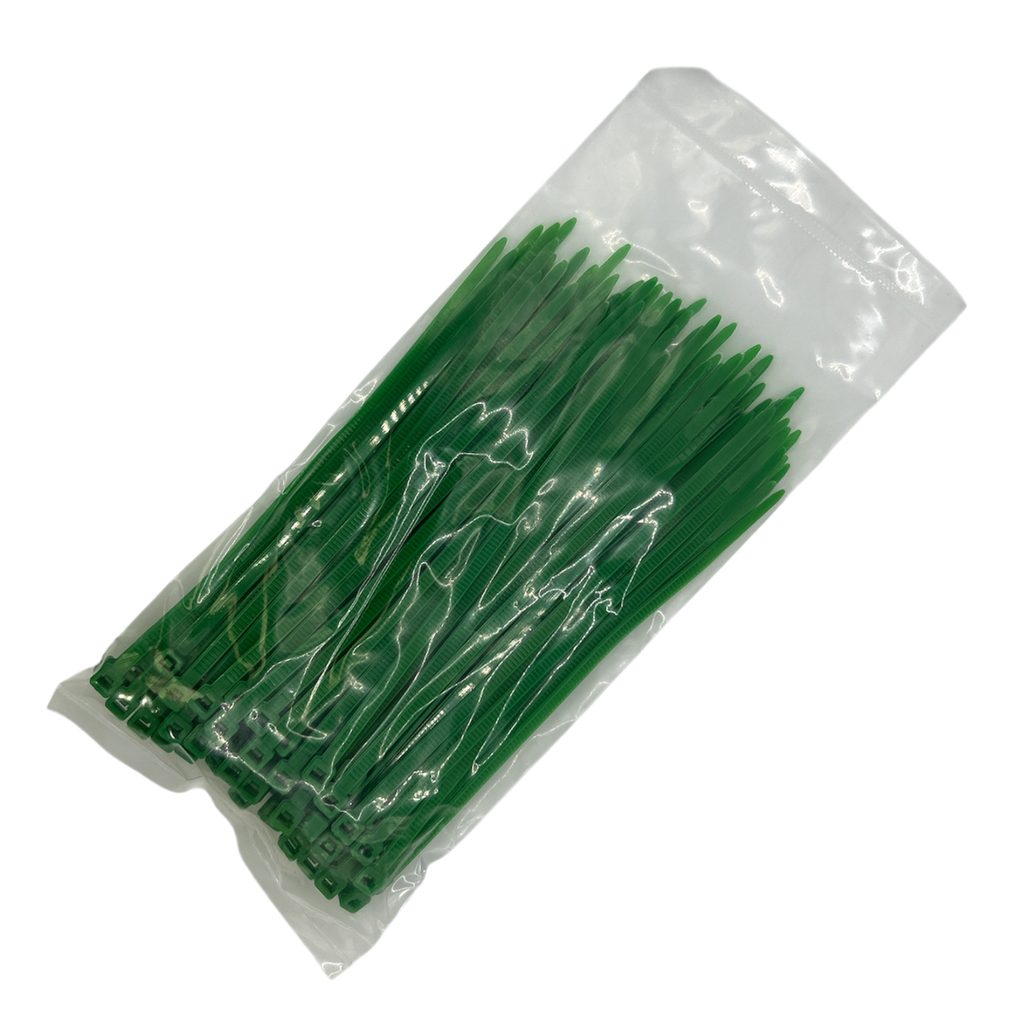 Cable Ties - Green -3.6mm x 150mm Long - Pack of 100