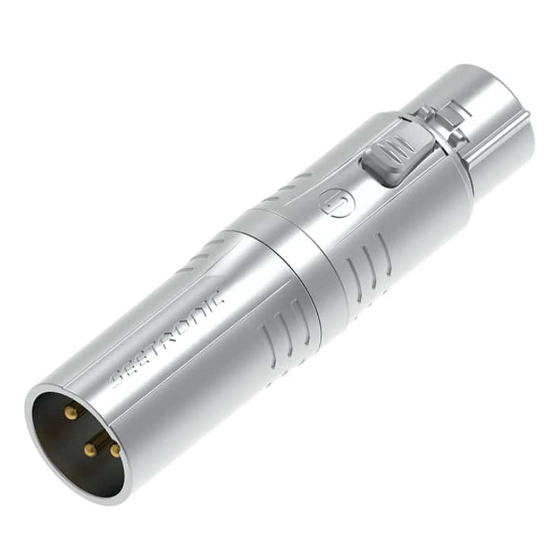 Seetronic - MA3M5F - Male 3 Pin XLR to Female 5 pin XLR adaptor