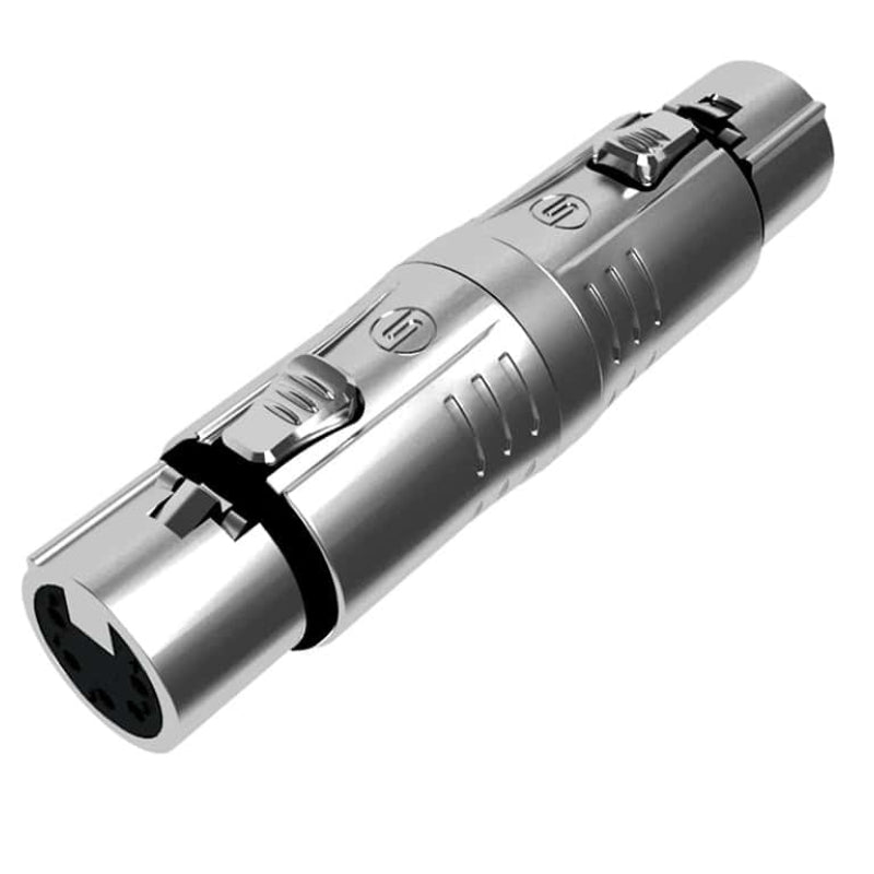Seetronic - MA5F3F - Female 5 Pin XLR to Female 3 pin XLR adaptor