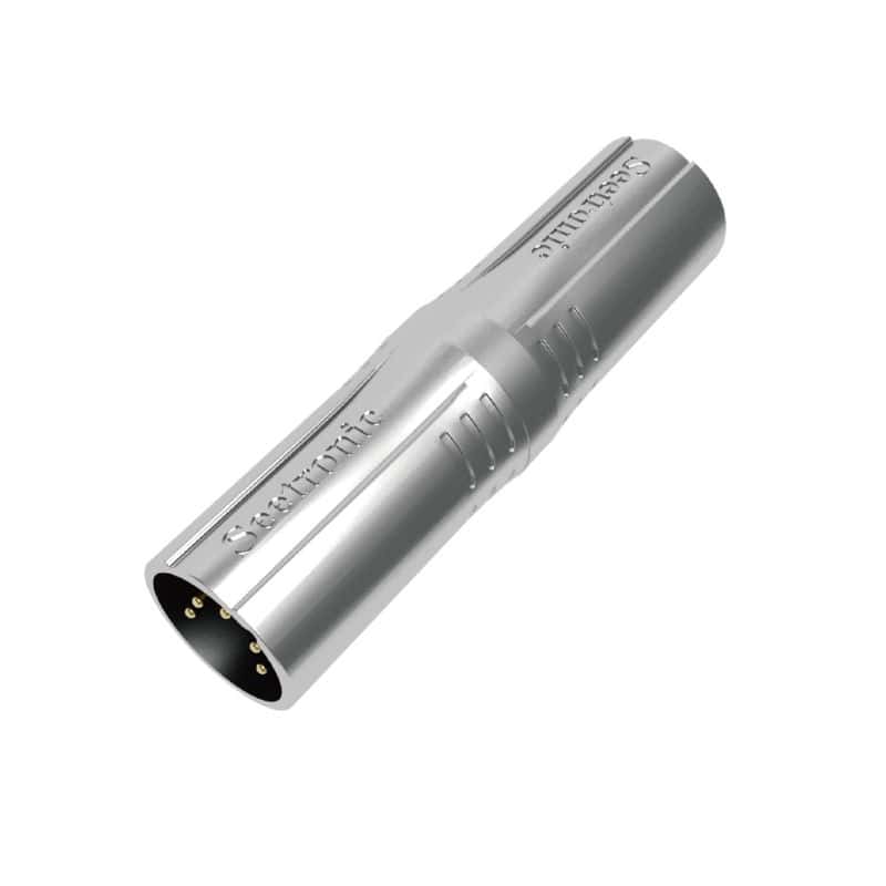 Seetronic - MA5M5M - Male 5 Pin XLR to Male 5 pin XLR adaptor