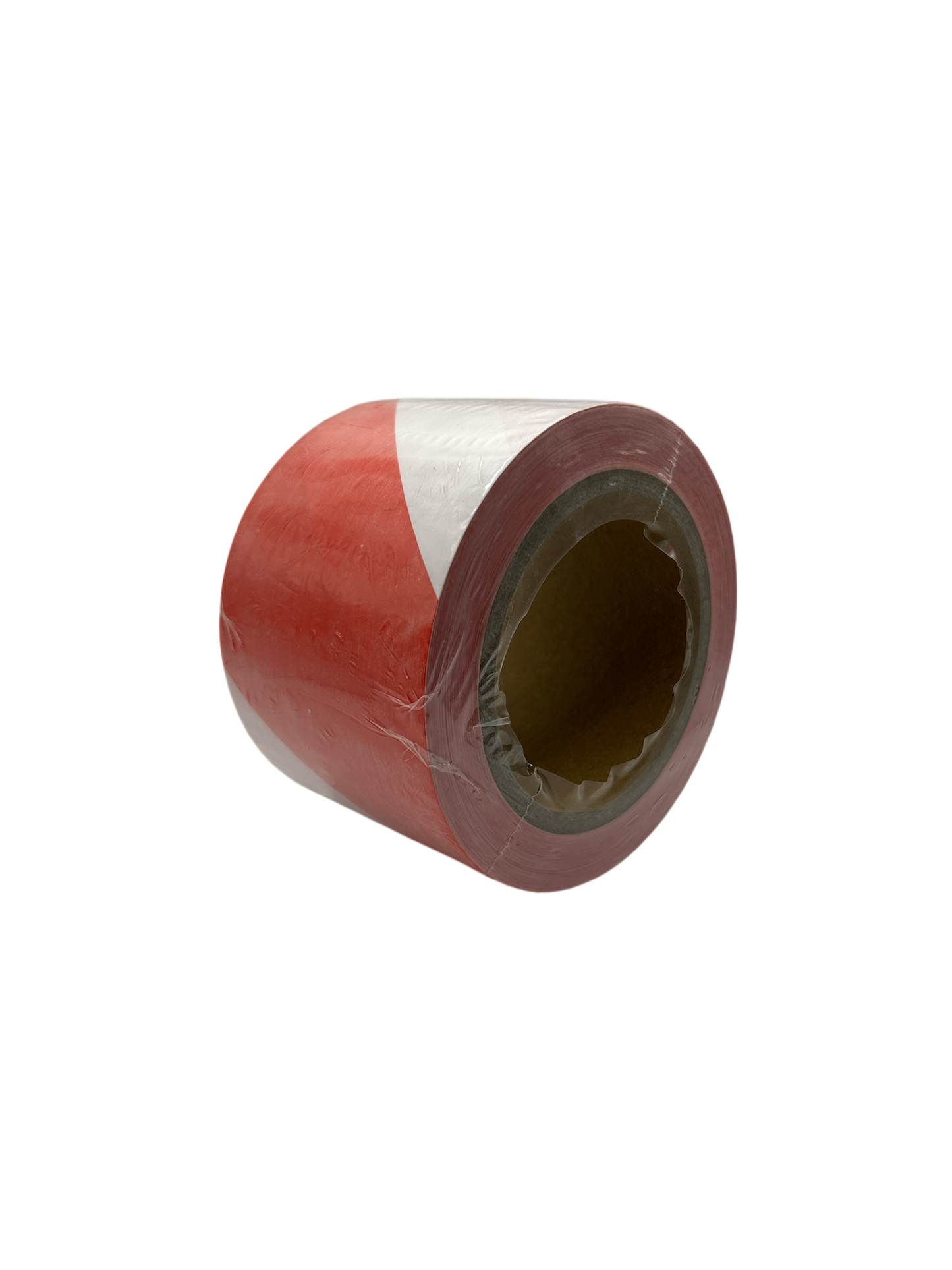 PE Barrier Tape - Red & White - 75mm x 100m