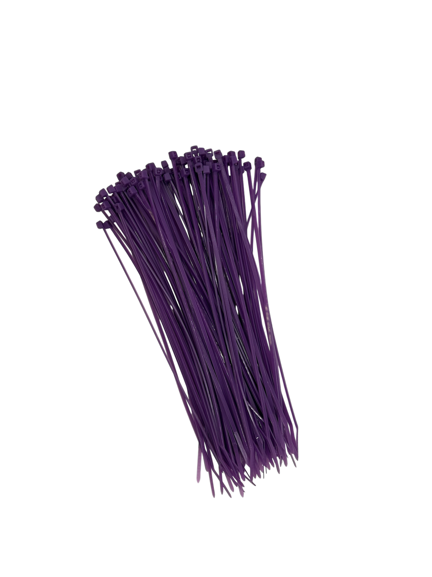Cable Ties - Purple - 2.5mm x 200mm Long - Pack of 100