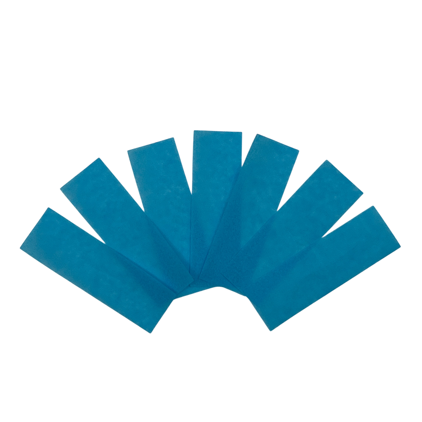 Flutter Paper - Flame Proof & Colourfast - 5cm x 1.5cm Rectangles - Light Blue - 1kg Bag