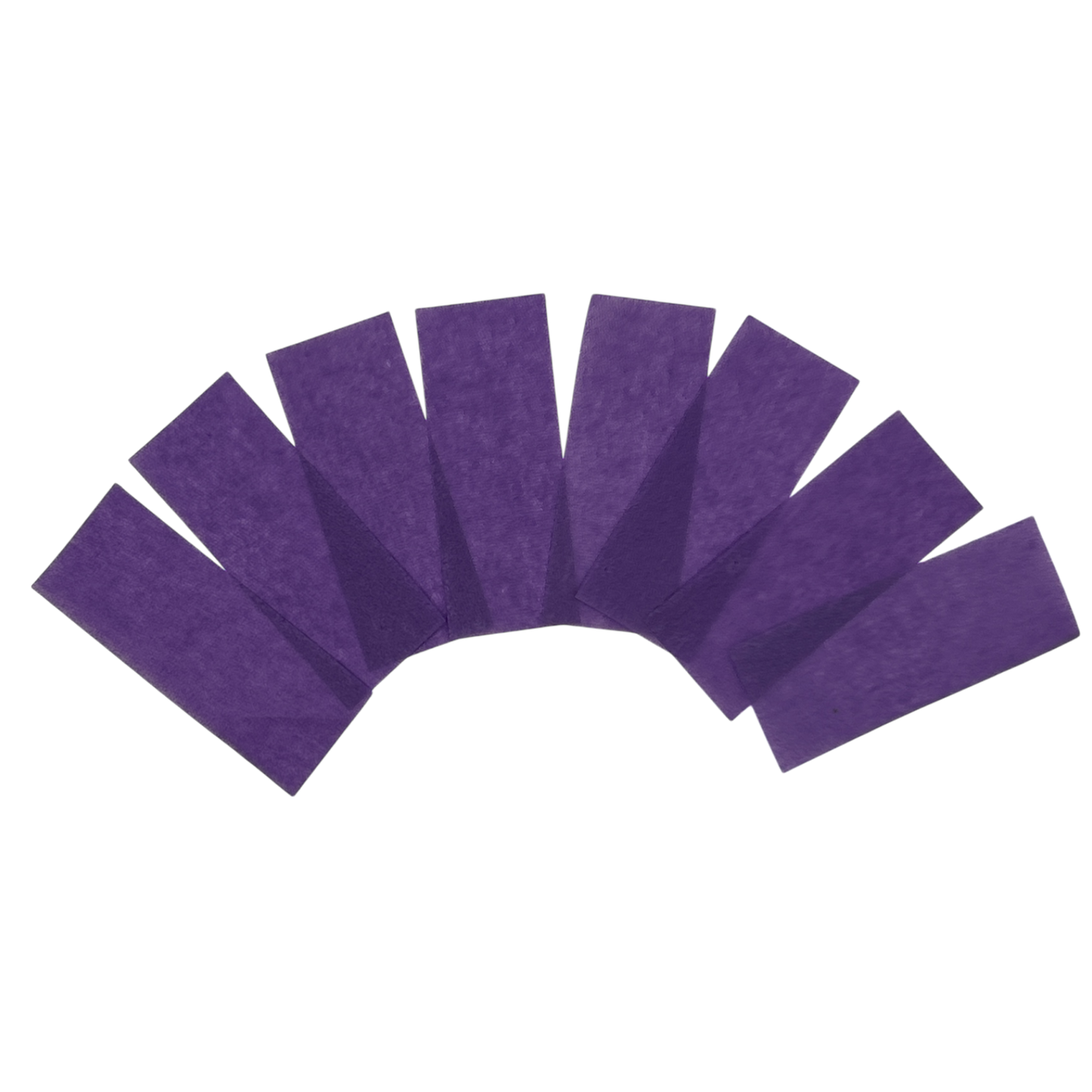 Flutter Paper - Flame Proof & Colourfast - 5cm x 1.5cm Rectangles - Purple - 1kg Bag