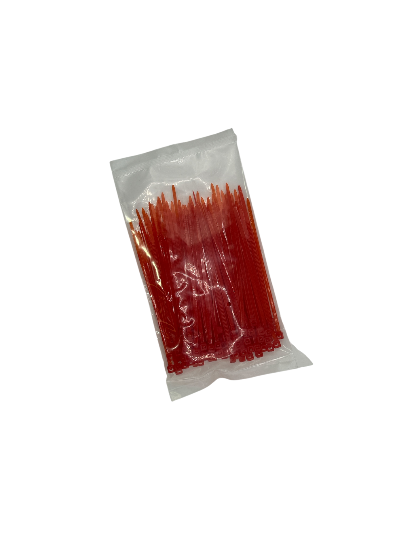 Cable Ties - Red -3mm x 100mm Long - Pack of 100