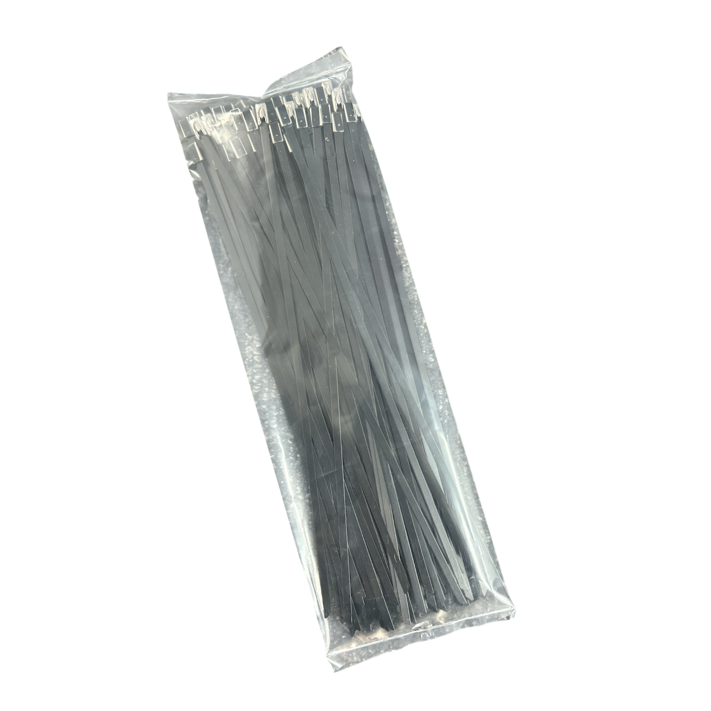 Cable Ties - Steel - Black - 4.6mm x 300mm Long - Pack of 100