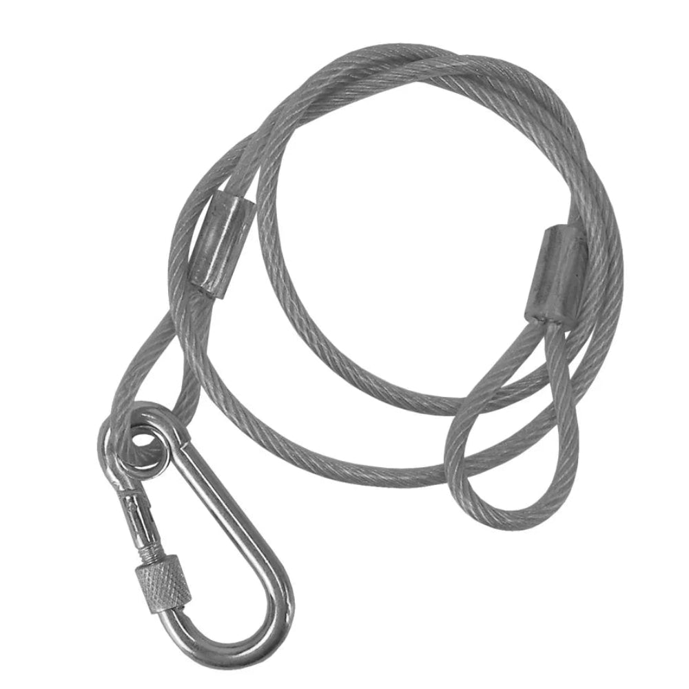 Event Lighting - SW4X800PCS - 4mm Safety Wire with screw - Silver