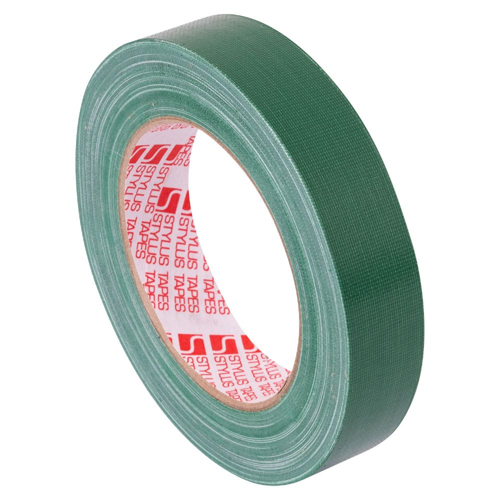 Stylus 352 Mark Up Cloth Gaffer - Green - 24mm X 25m