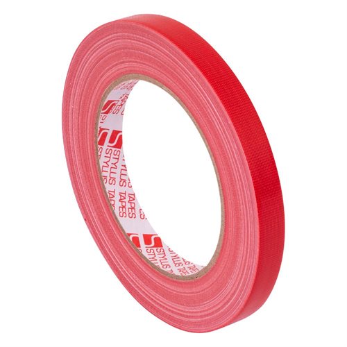 Stylus 352 Mark Up Cloth Gaffer - Red - 12mm X 25m