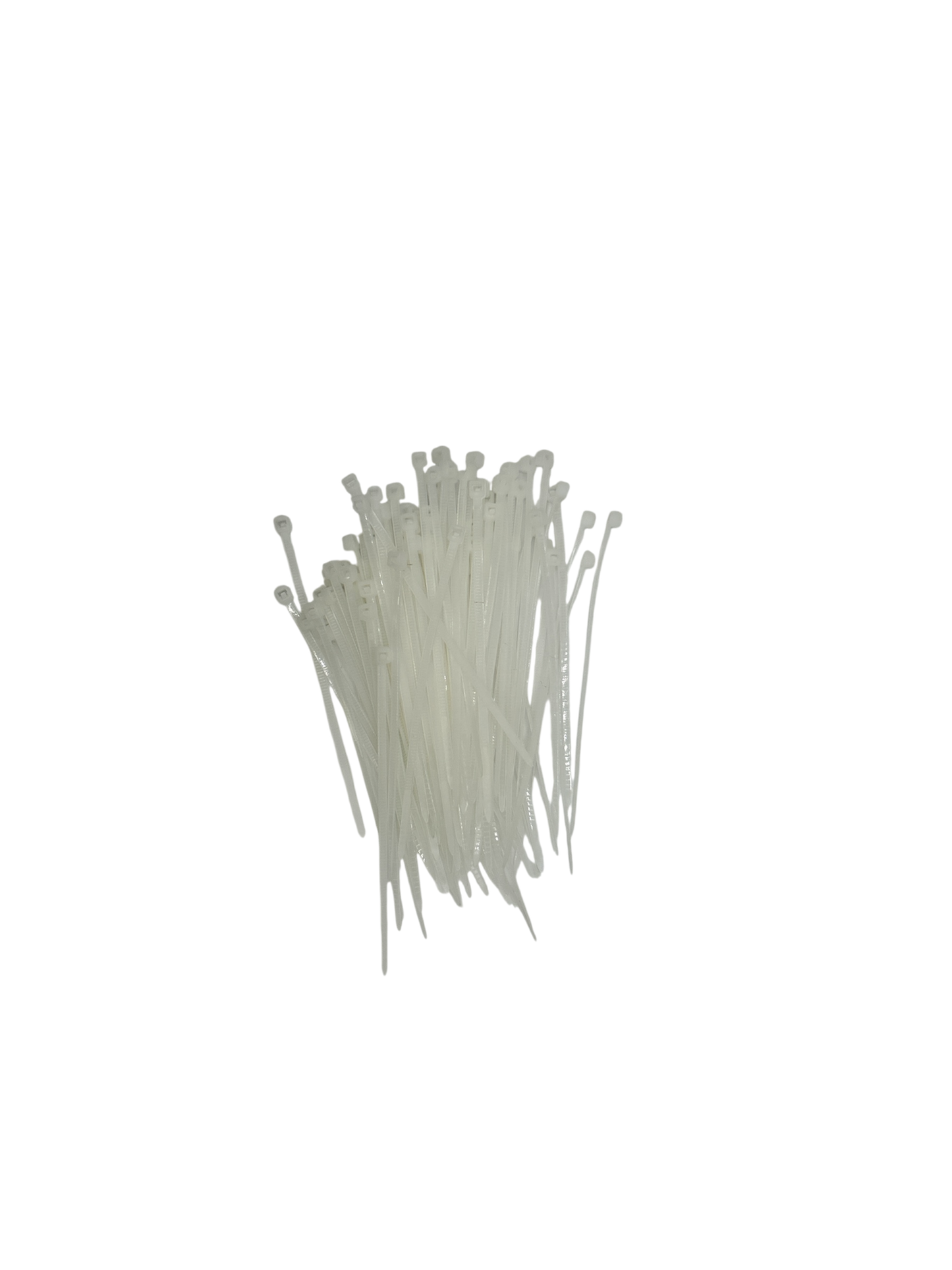 Cable Ties - White -3mm x 100mm Long - Pack of 100