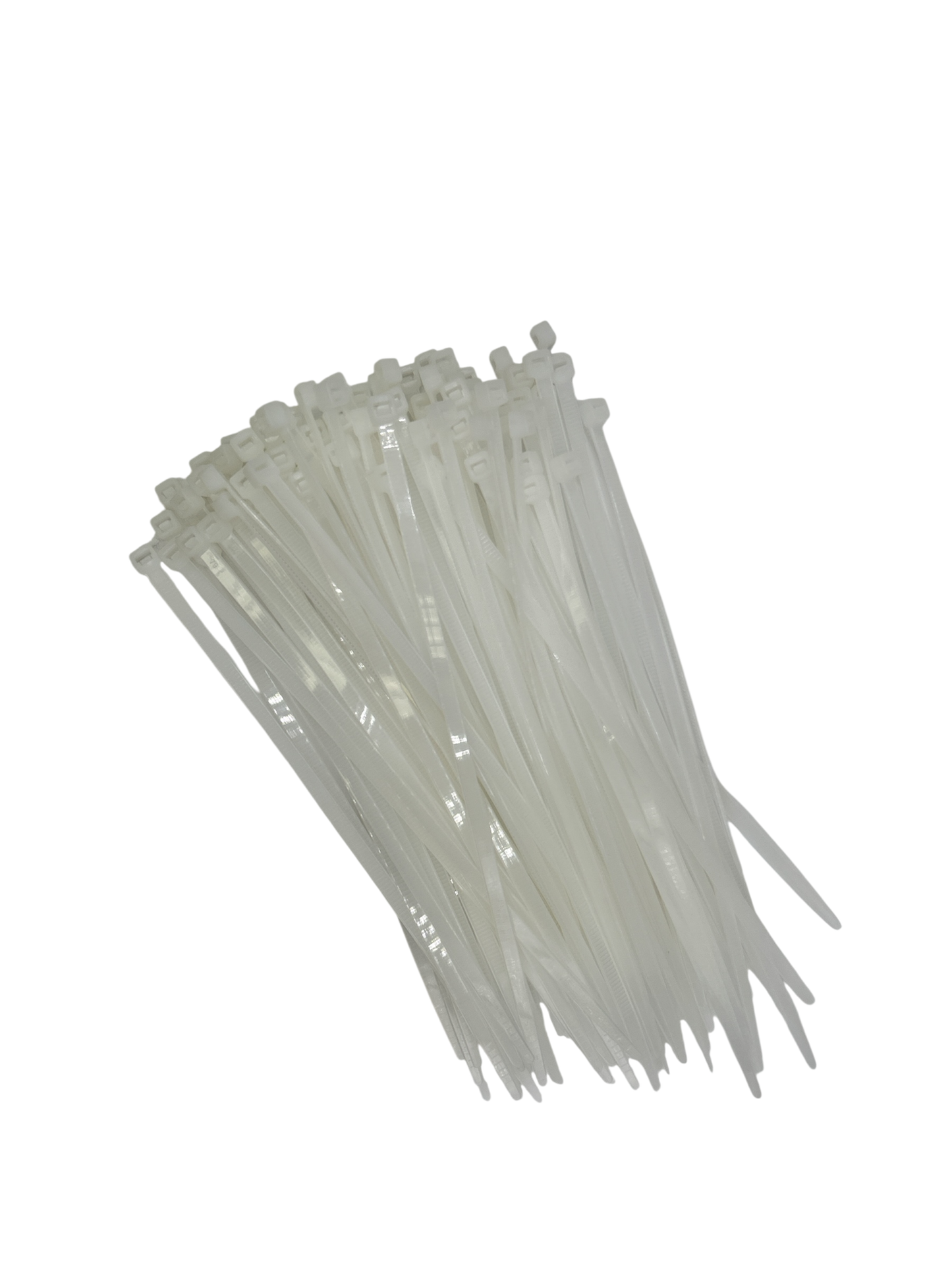 Cable Ties - White - 5mm x 200mm Long - Pack of 250