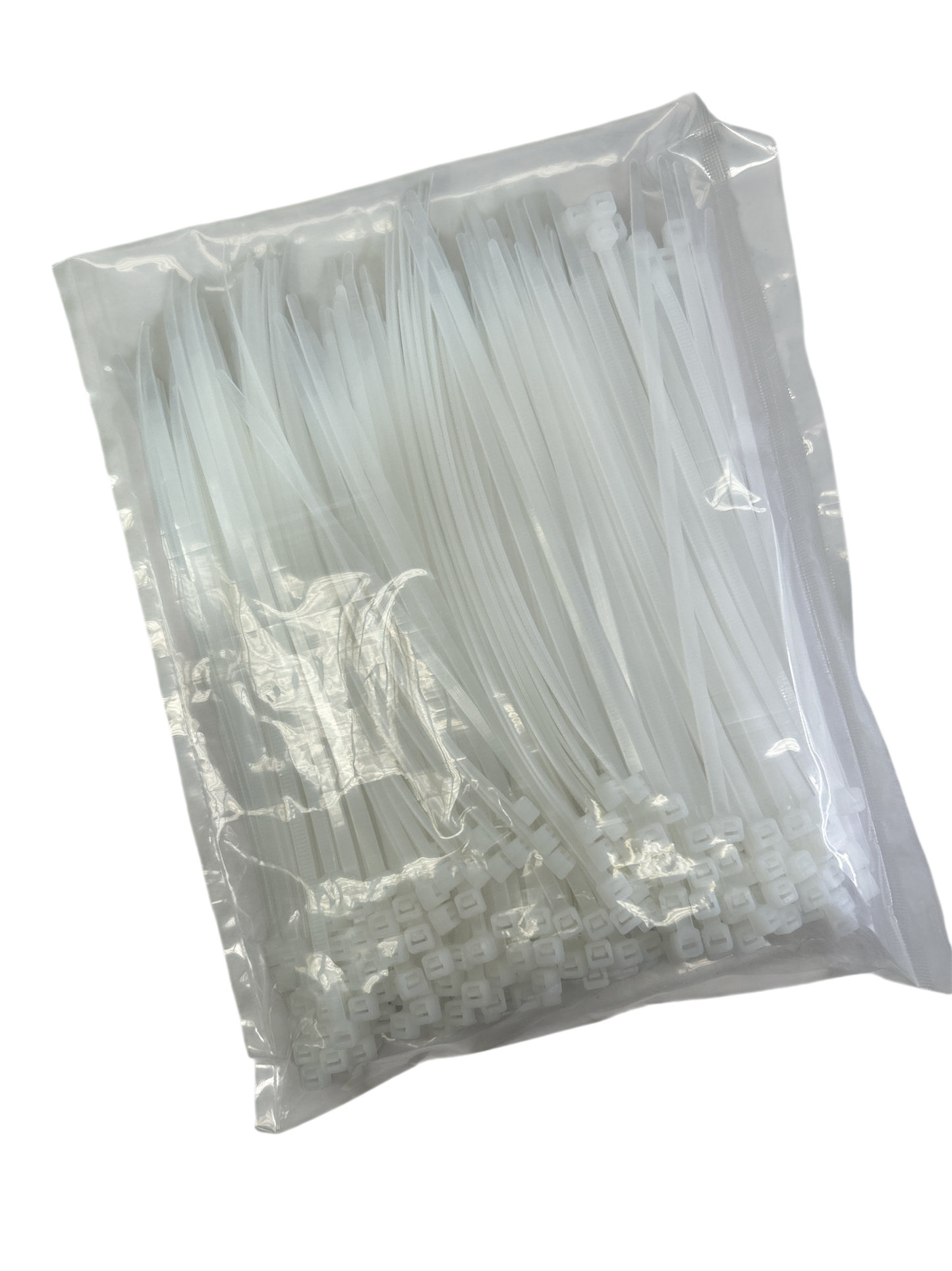 Cable Ties - White - 5mm x 200mm Long - Pack of 250