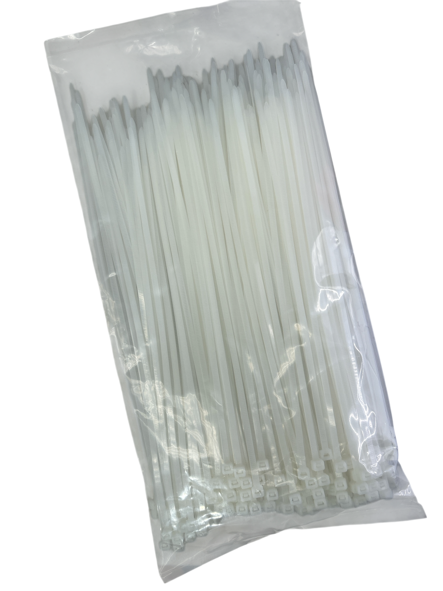 Cable Ties - White - 5mm x 300mm Long - Pack of 250