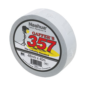 Nashua 357 Gaffer - White - 48mm X 40m