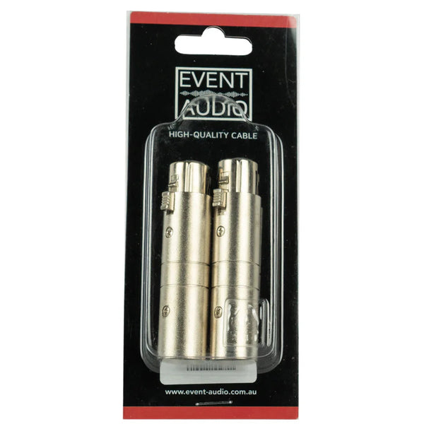 Event Lighting - XLR3MXLR5F - XLR 3 Pin Male to XLR 5 Pin Female Adaptors (Pair)