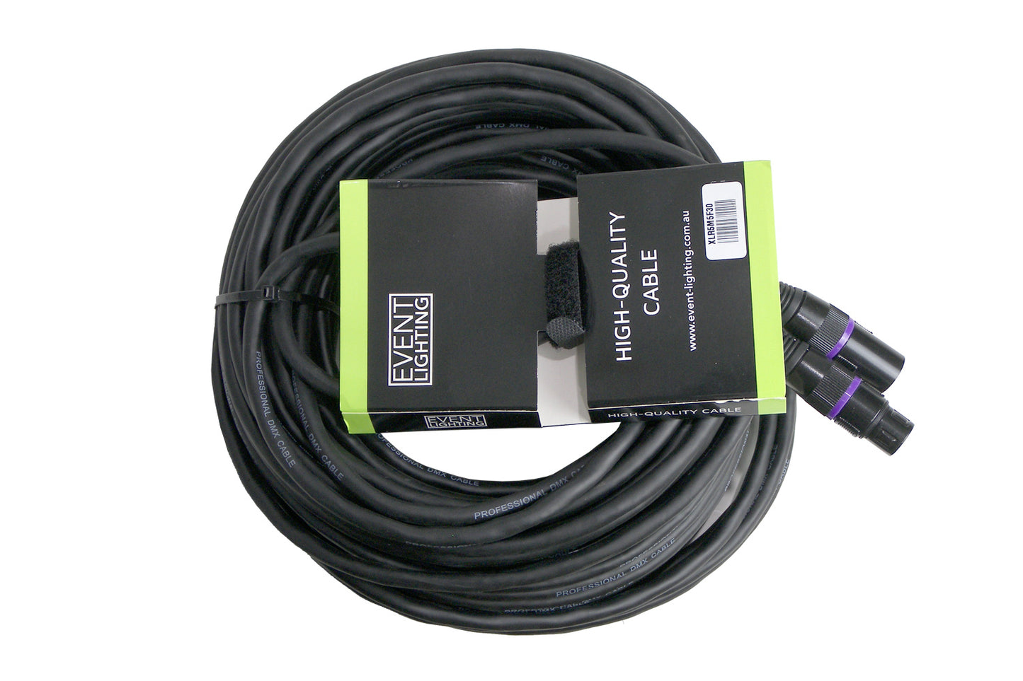 Event Lighting - XLR5M5F30 - Male 5 Pin XLR to Female 5 pin DMX cable - 30m Length