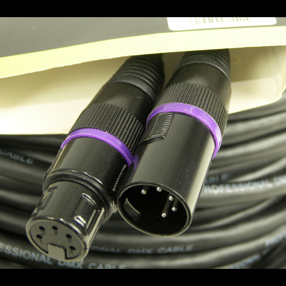 Event Lighting - XLR5M5F30 - Male 5 Pin XLR to Female 5 pin DMX cable - 30m Length
