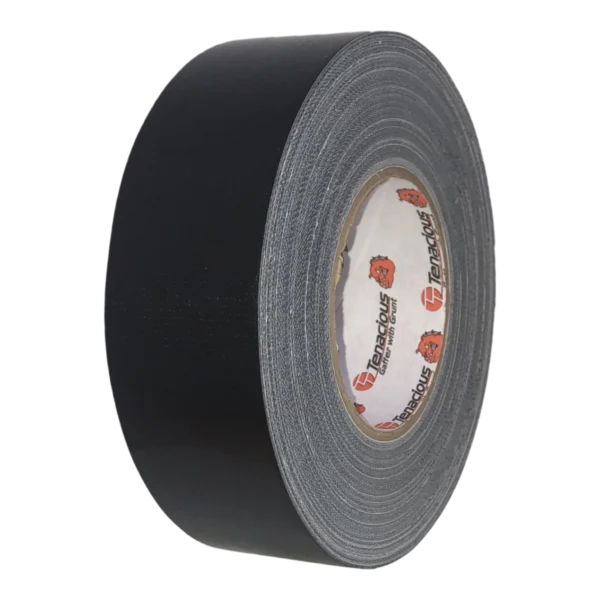 Tenacious A944 Gaffer - Semi Matt - Black - 48mm x 40m