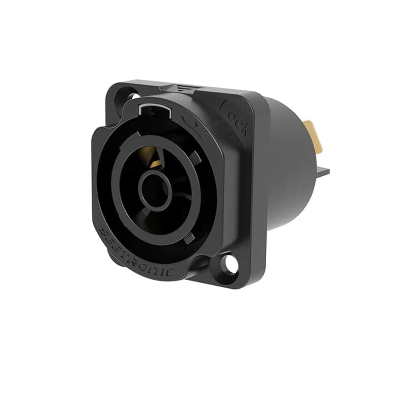 Seetronic - SAC3FPX20 Power Out Socket – IP65 DSize Female Panel Connector