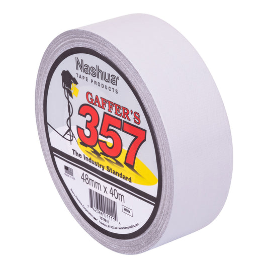 Nashua 357 Gaffer - White - 48mm X 40m