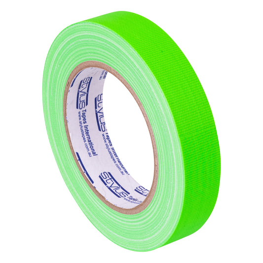 Stylus 3702 Neon Gaffer - Green - 24mm X 25m
