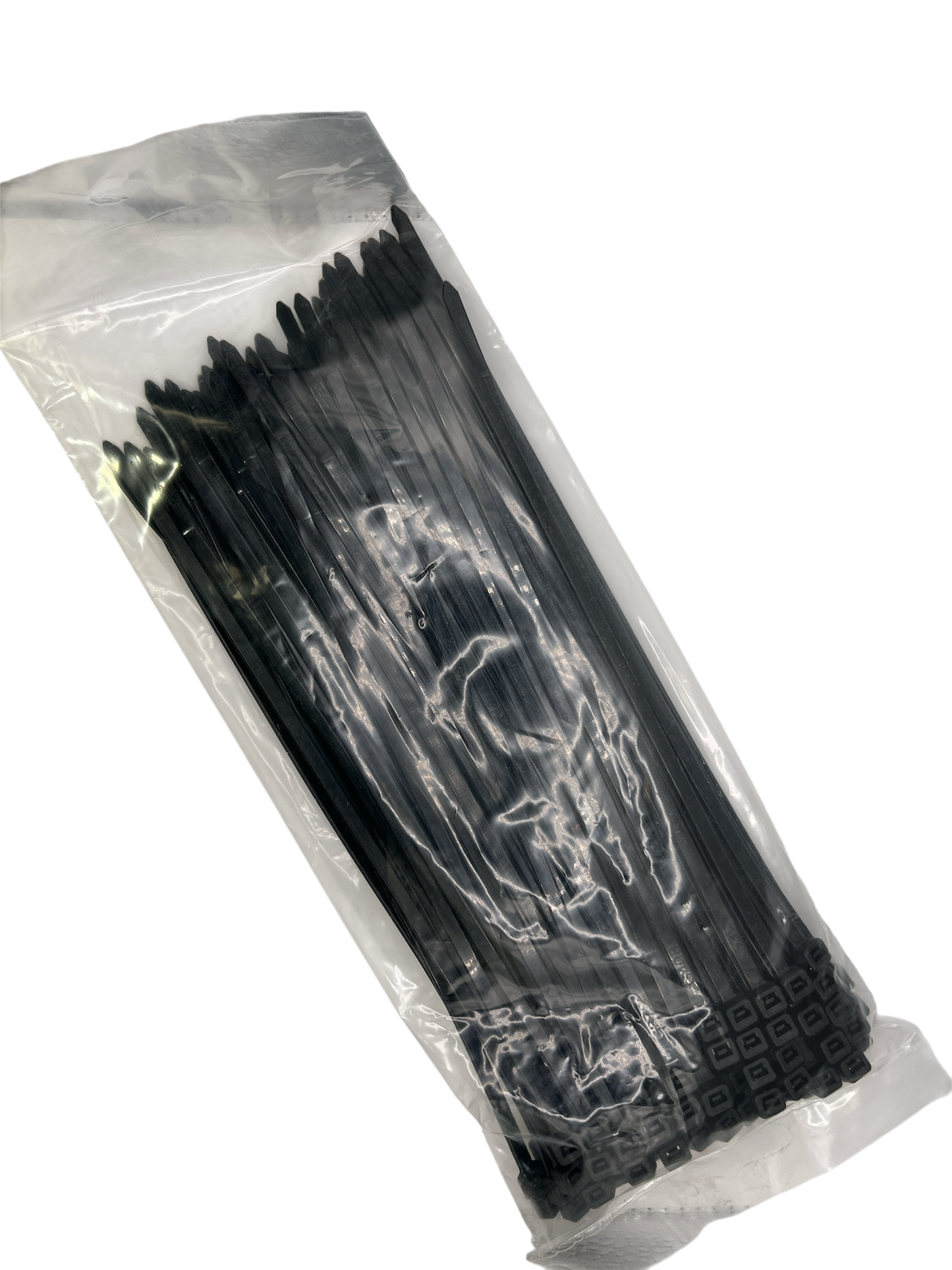 Cable Ties - Black - 4.8mm x 250mm Long - Pack of 100