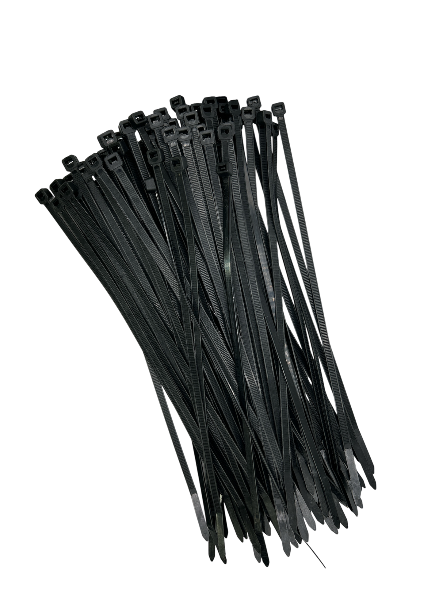 Cable Ties - Black - 4.8mm x 250mm Long - Pack of 100