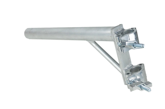 Event Lighting - BOOMARM205 - 0.5m Boom Arm Pole with Double Pipe Clamp