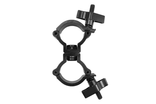 Event Lighting - CLAMPDP38B - Aluminium Double Swivel Pipe Clamp (Suits 35-40mm) - Black