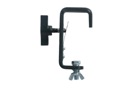 Event Lighting - CLAMPG50 - Steel Hook Clamp (Suits 35-51mm) with truss protector - Black