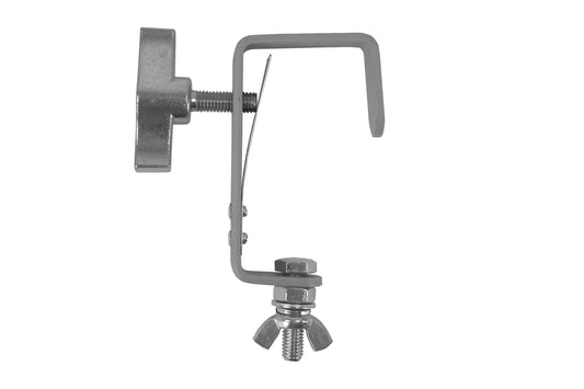 Event Lighting - CLAMPG50LS - Steel Hook Clamp (Suits 35-51mm) with truss protector - Silver