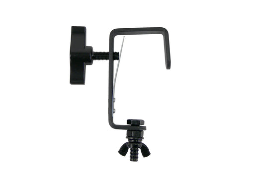 Event Lighting - CLAMPG50L - Steel Hook Clamp (Suits 35-51mm) with truss protector - Black