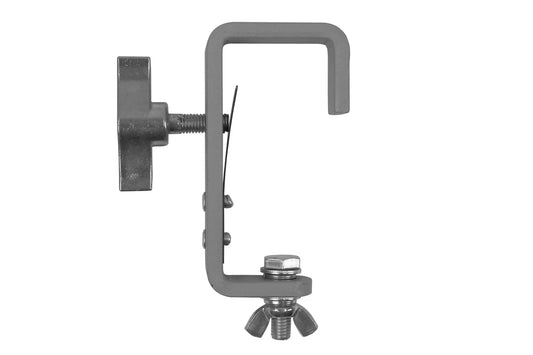 Event Lighting - CLAMPG50S - Steel Hook Clamp (Suits 35-51mm) with truss protector - Silver