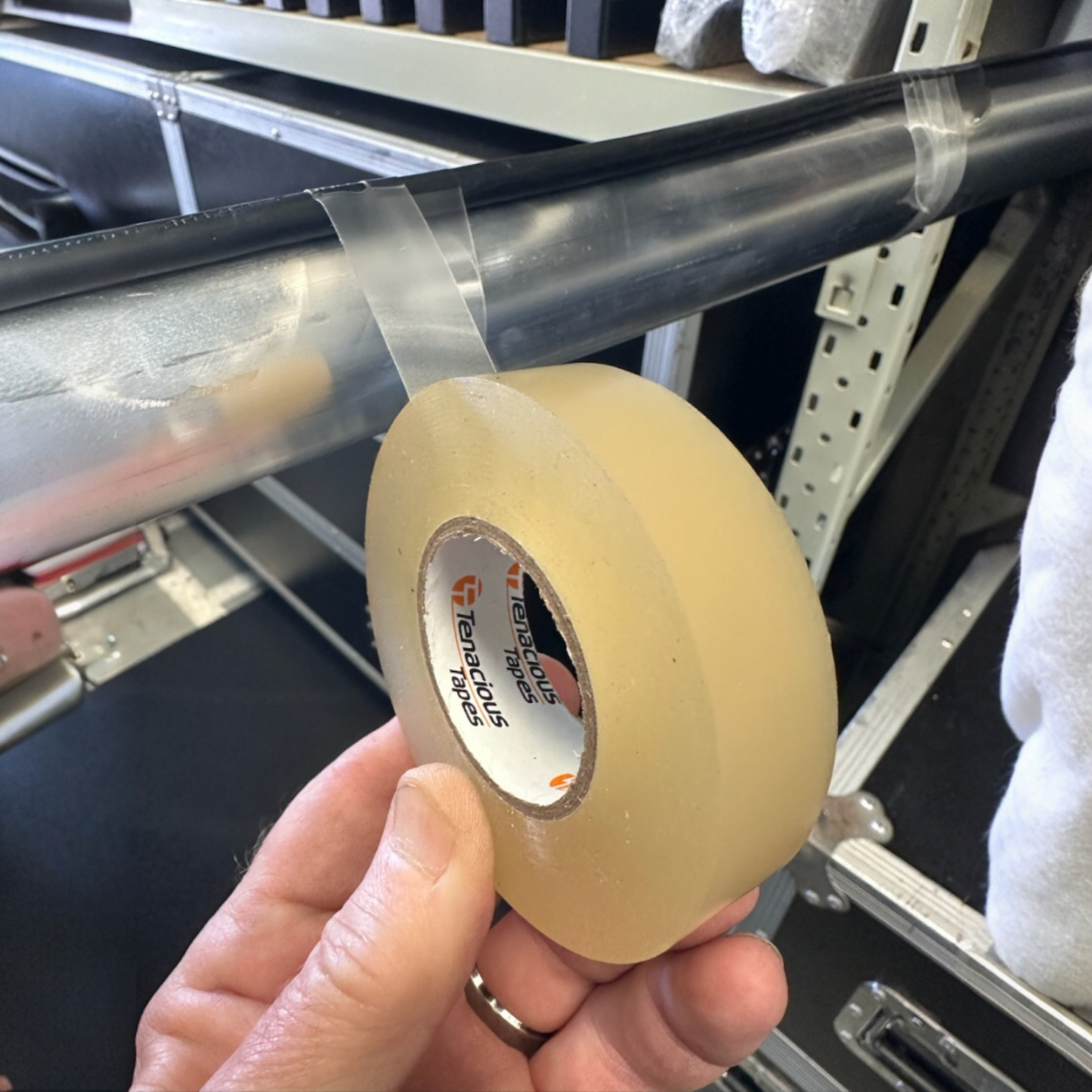 Tenacious GT6 Electrical Tape - Clear / Translucent - 19mm x 20m
